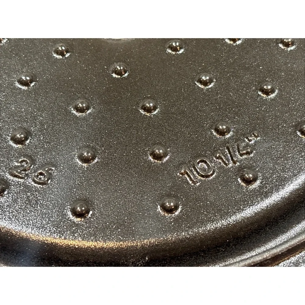 Staub Cast Iron 5.5 qt, Round, Dutch Oven, Grenadine - Read